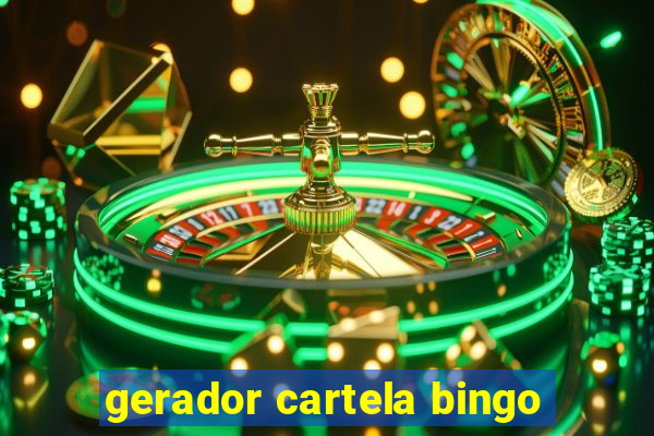 gerador cartela bingo