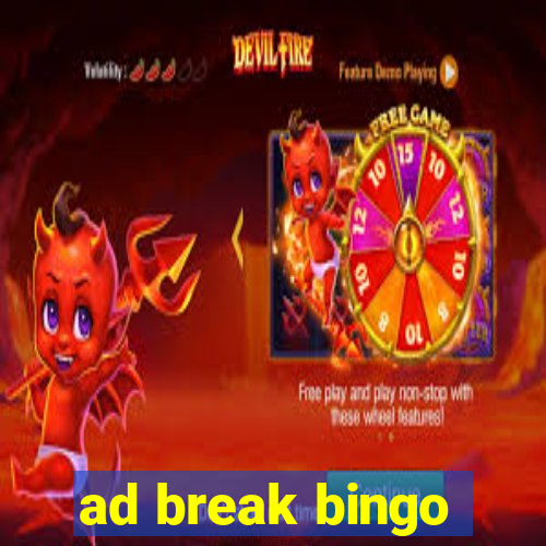 ad break bingo